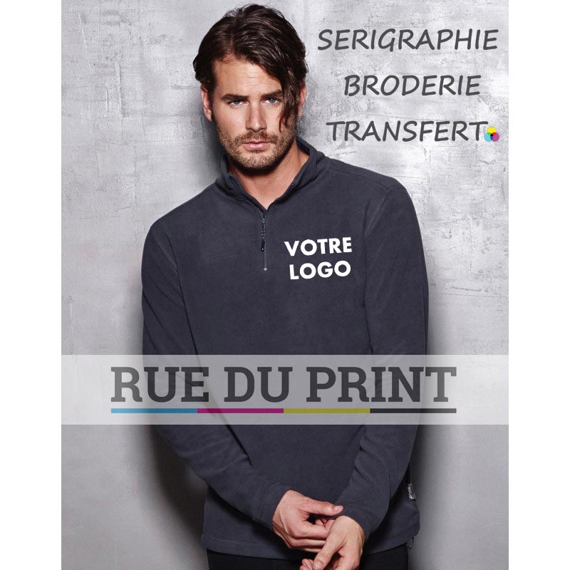 Herre reklamevest Active Fleece 220 g/m² 100% polyester (mikropleece med anti-pille behandling)