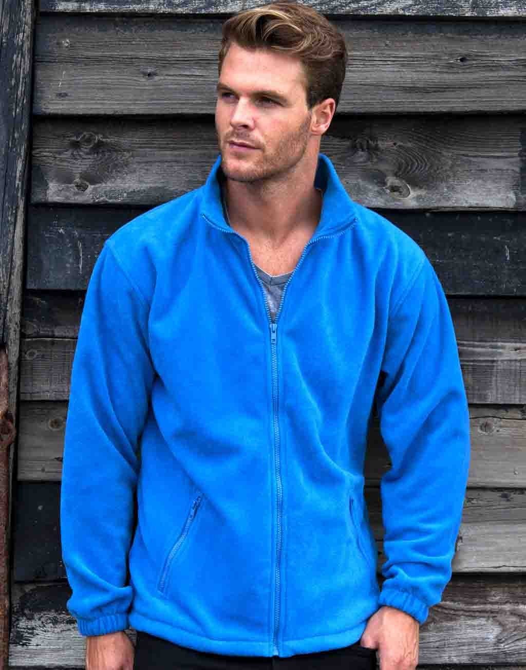 Polaire pesonnalisé Fashion Fleece 280 g/m² polaire luxueux 100% Polyester fermeture à glissière pleine longueur