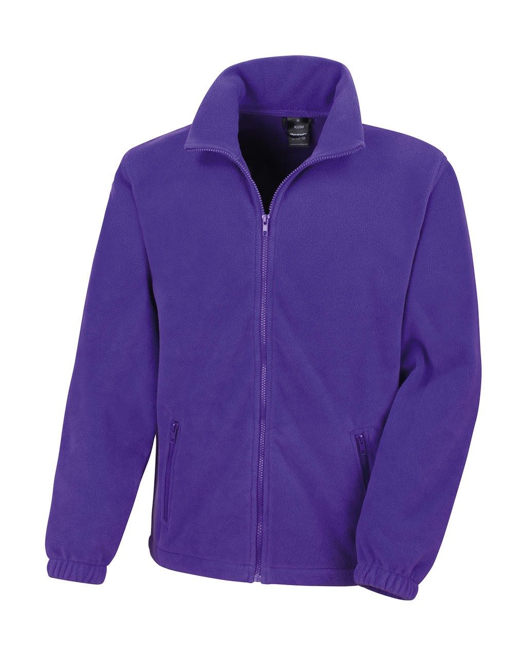 Polaire publicitaire Fashion Fleece 280 g/m² polaire luxueux 100% Polyester fermeture à glissière pleine longueur