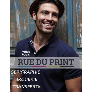 Polo publicité College 215 g/m² 100% coton ringspun prérétréci