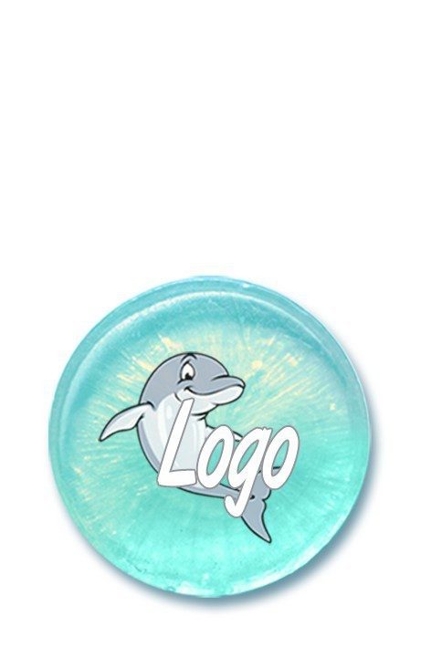 Savons avec logo coulé rond