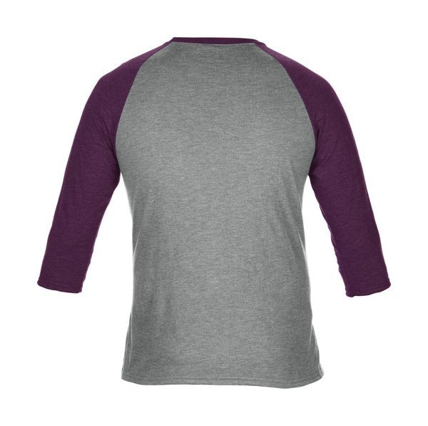 Camiseta manga 3/4 raglã