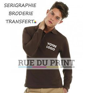 Polo en coton publicitaire personnalisé, idéal pour vos activités, alliant qualité et prix compétitif.