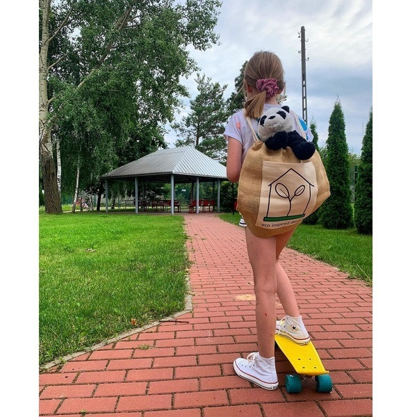 Mochila de juta Eco-Pure