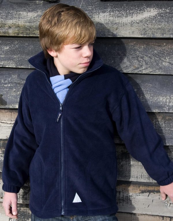 Gilet in pile pubblicitario per bambini Pile 330 g/m2 Materiale pesante 100% poliestere con trattamento anti-pelucchi