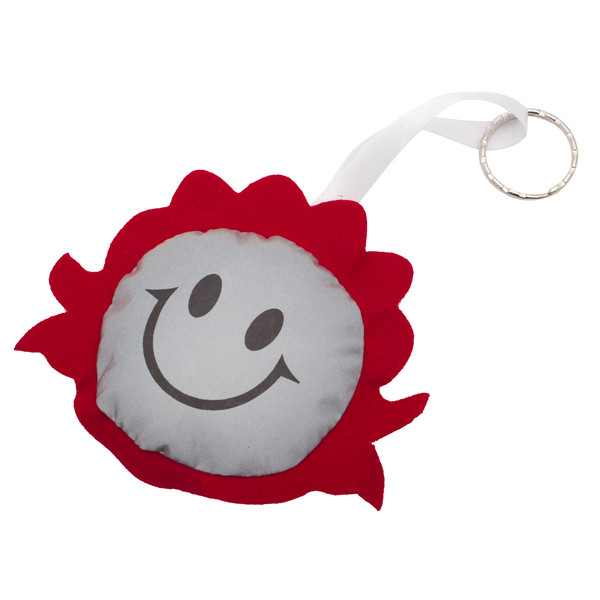 Porte-clés réfléchissant Smiling Girl