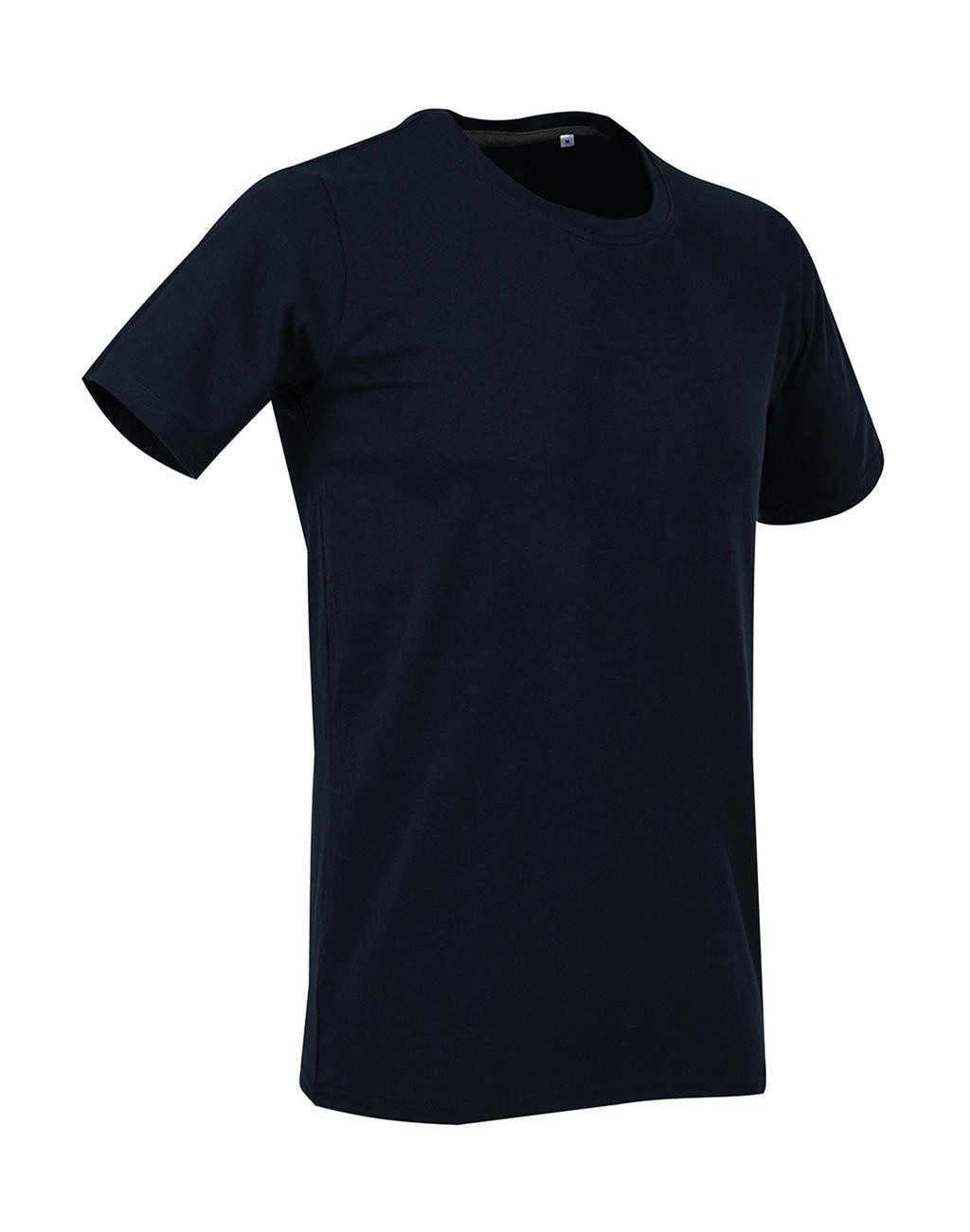 Clive personnalisé bleu marine face Crew Neck 95% coton ringspun peigné, 5% élasthanne, 170 g/m² bord côte au col bande de pro