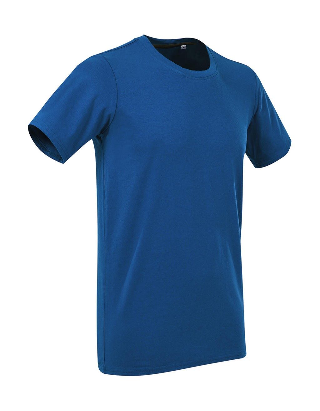 Clive personnalisable bleu roi face Crew Neck 95% coton ringspun peigné, 5% élasthanne, 170 g/m² bord côte au col bande de pr