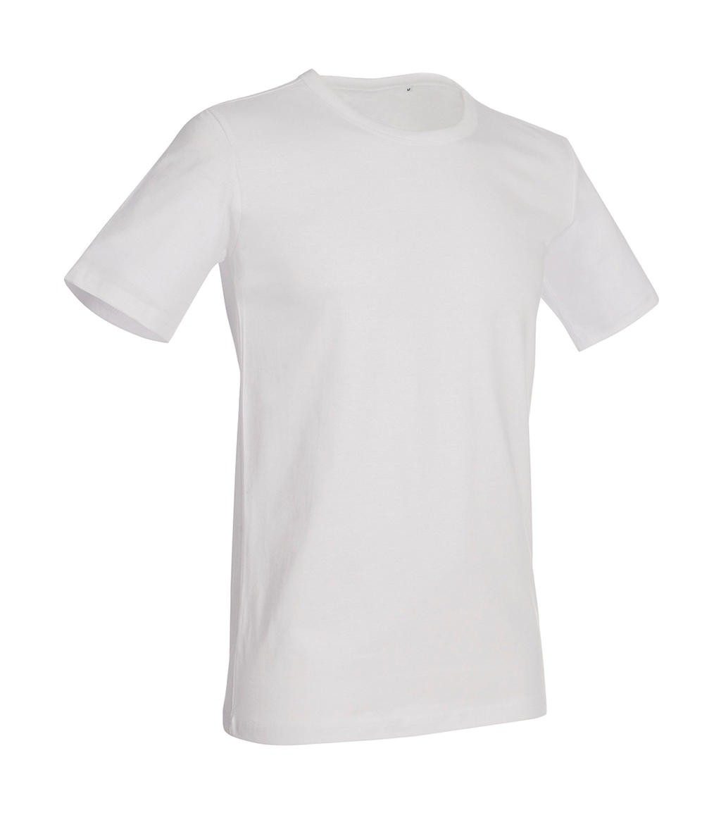 Tee-shirt personnalisé blanc face homme ras de cou Morgan 100% coton, ringspun (jersey simple), 160 g/m² Grey Heather: 85% coto