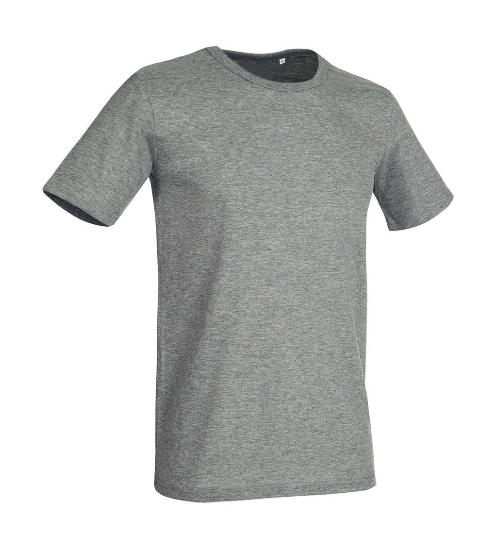 Morgan Crew Neck publicité gris claire face 100% coton, ringspun (jersey simple), 160 g/m² Grey Heather: 85% coton, 15% viscose